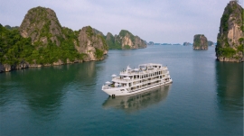 HALONG BAY 2 DAYS 1 NIGHT WITH HERMES 5 STARS CRUISE